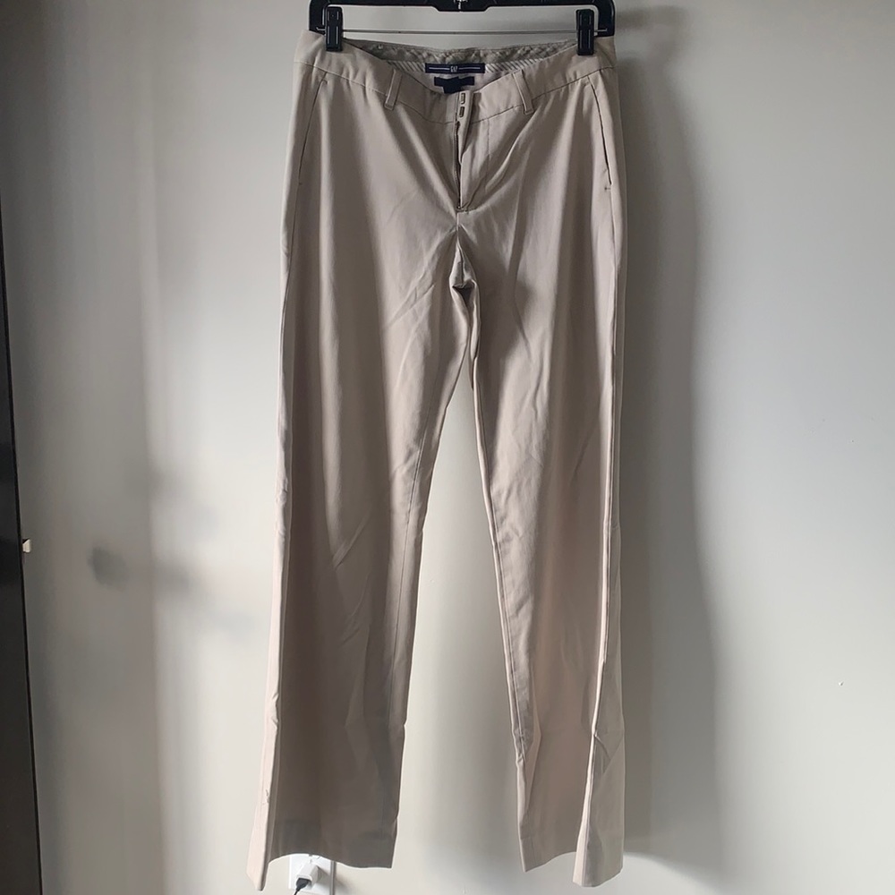 Gap Flare Light Tan Trouser Size 2 Long
